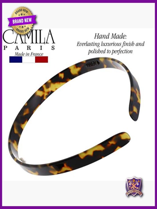 French Handmade Headband No Slip Grip Strong Hold Hair Band